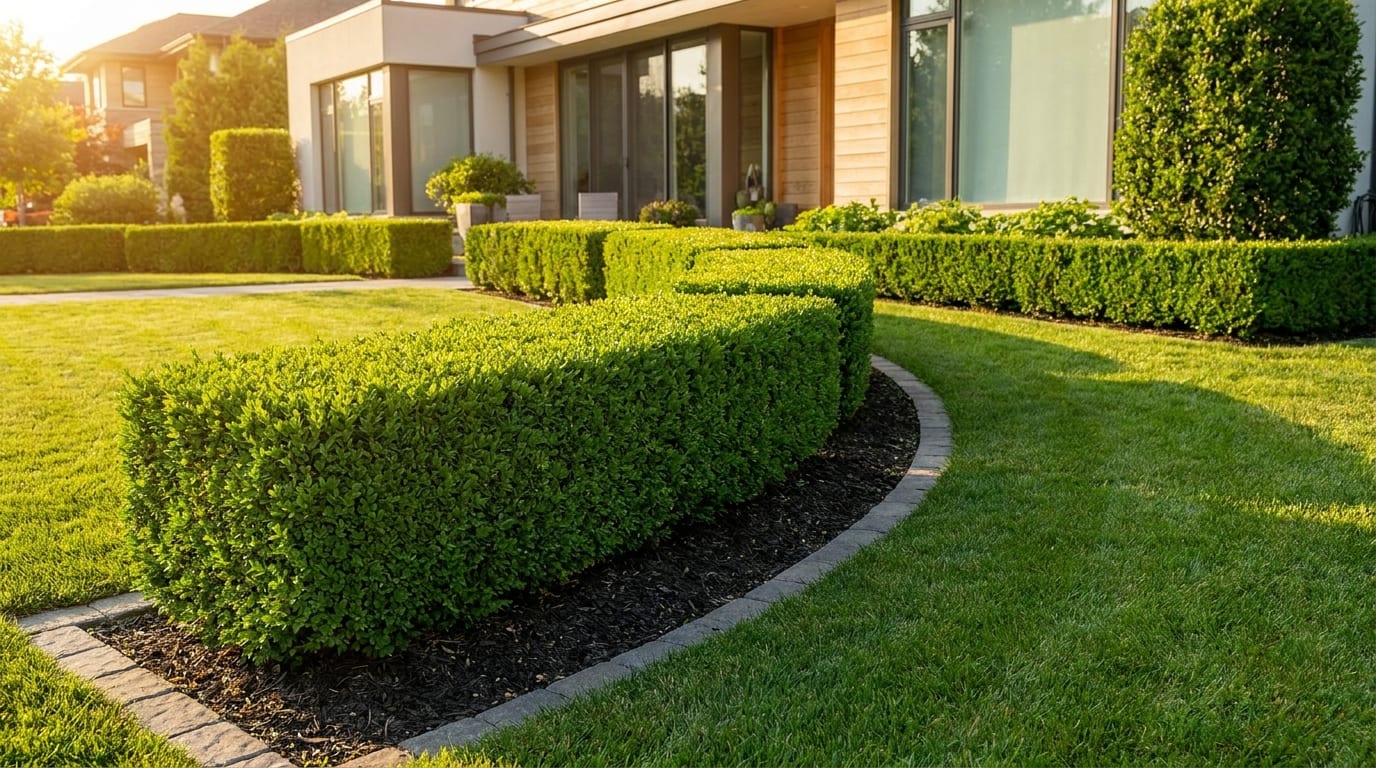 Hedges, Beds and Mulch